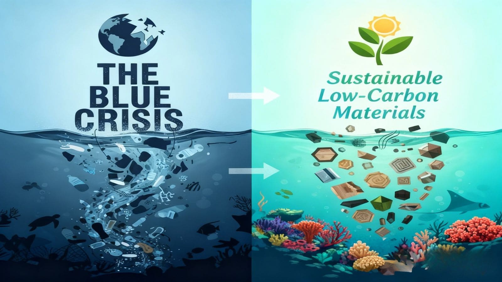  The Blue Crisis: How Sustainable Low-Carbon Materials Offer a Lifeline to Our Oceans cover image