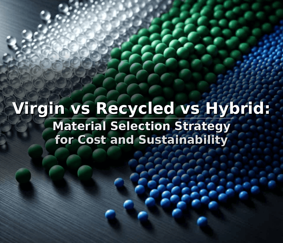 Virgin vs Recycled vs Hybrid: Material Selection Strategy for Cost and Sustainability cover image