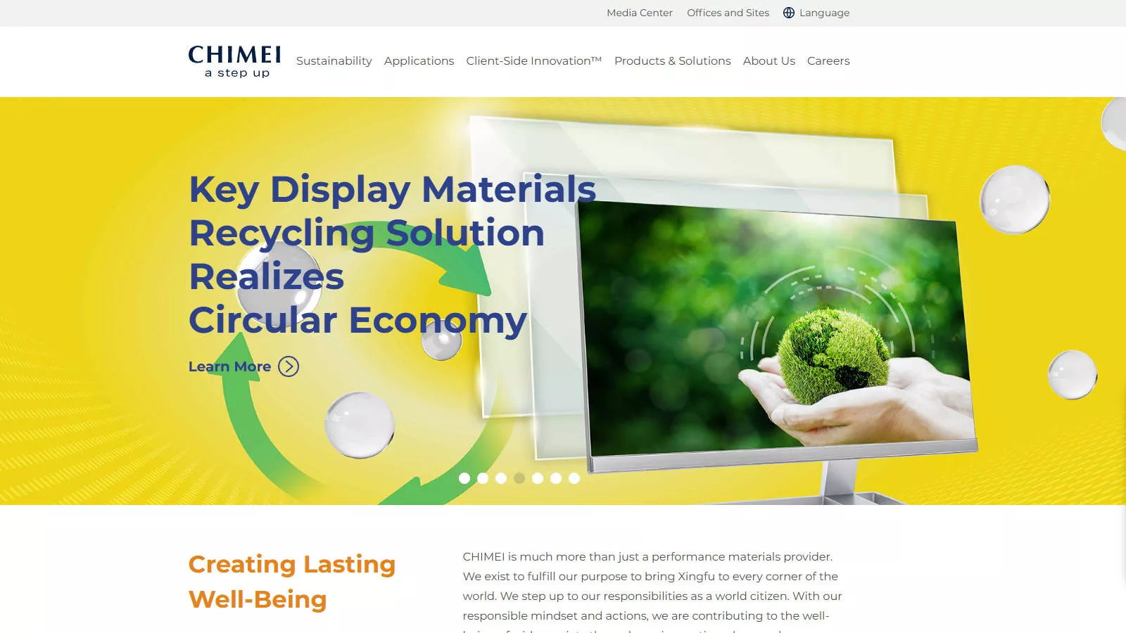 CHIMEI WONDERLITE polycarbonate and Ecologue recycled PC materials